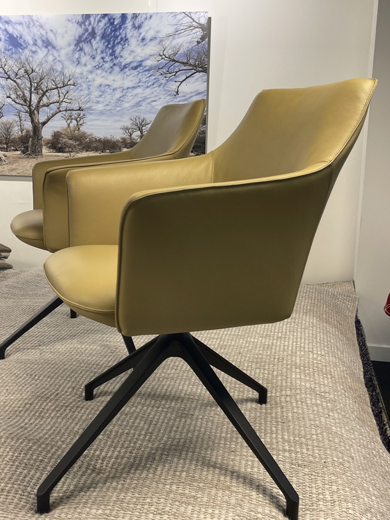 Image 1 of Leolux Mara draaistoel/ fauteuil Cruz NIEUW