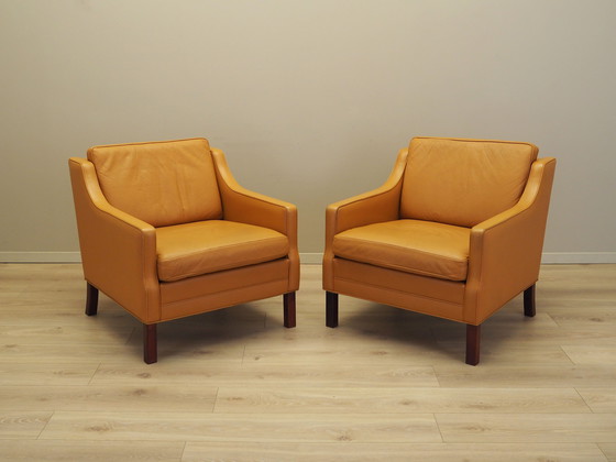 Image 1 of Ensemble de fauteuils de salon, design danois, années 1970, production : Danemark