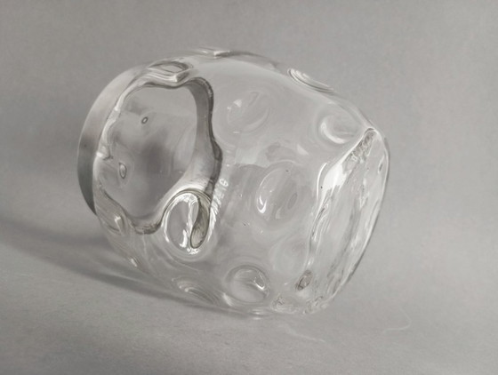 Image 1 of Koloman Moser Art Nouveau 'meteor' glass box with lid for Bakalowits Söhne 1900