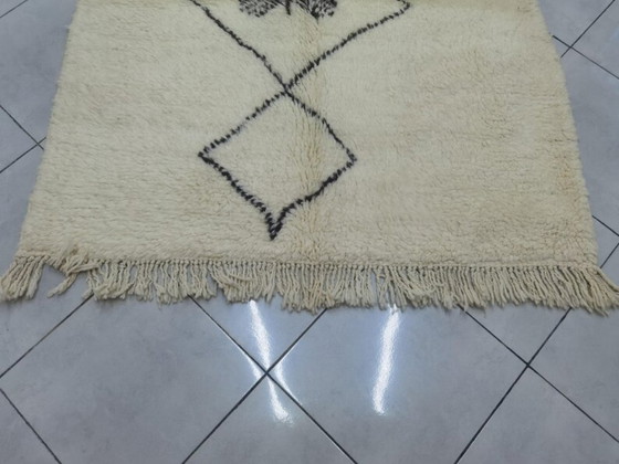 Image 1 of Tappeto marocchino in lana naturale, 225 cm x 325 cm