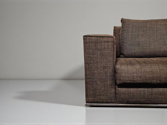 Image 1 of Minotti Hamilton Sofa in Pitti Corda "espresso"