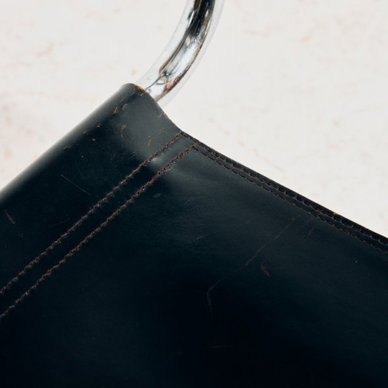 MK12000 Oostenrijkse Blaha fauteuil – Leather, Metal (photo 17 of 19)