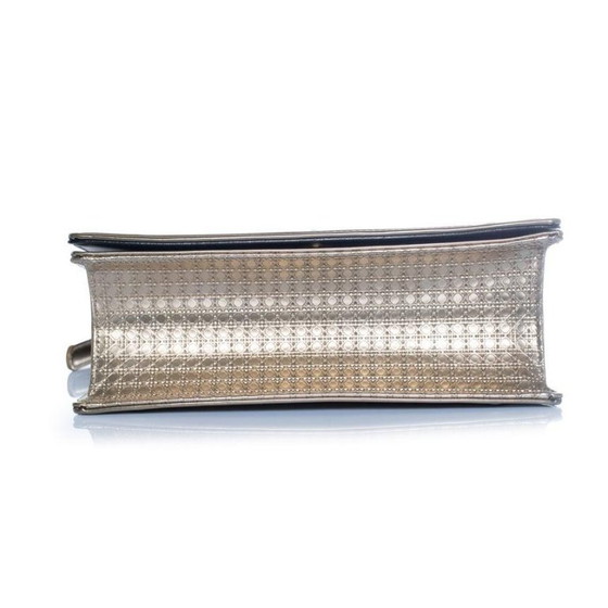 Image 1 of Borsa a tracolla Christian Dior, modello Diorama metallizzato
