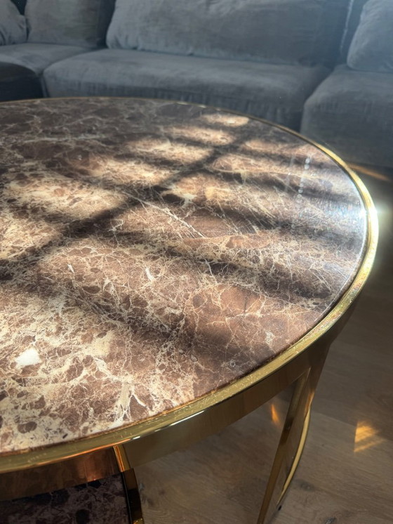 Image 1 of Tavolino da caffè Richmond Gold Brown Conrad