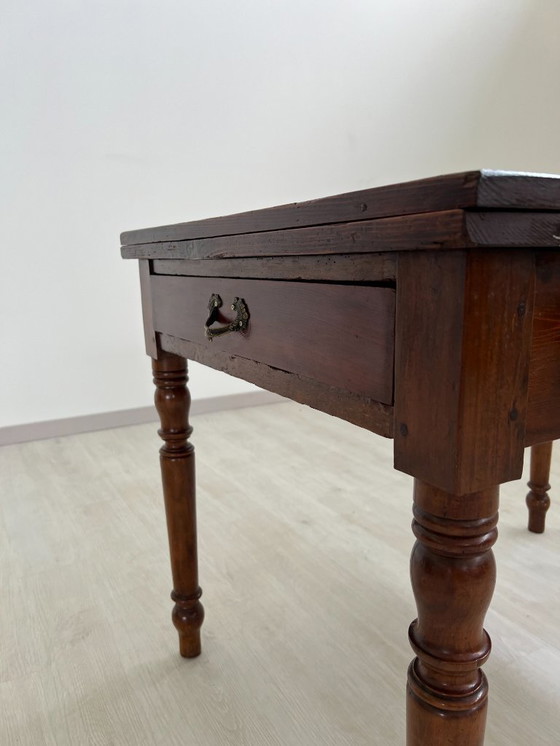 Image 1 of Table pliante extensible, XIXe siècle