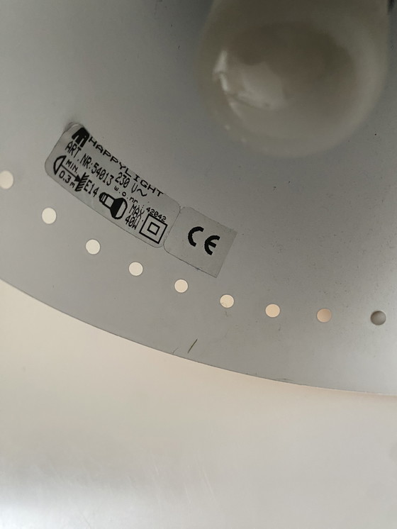 Image 1 of Vintage Happy Light - Model 54013 - Memphis Style - Dutch Design - Wall Lamp - 1980 -