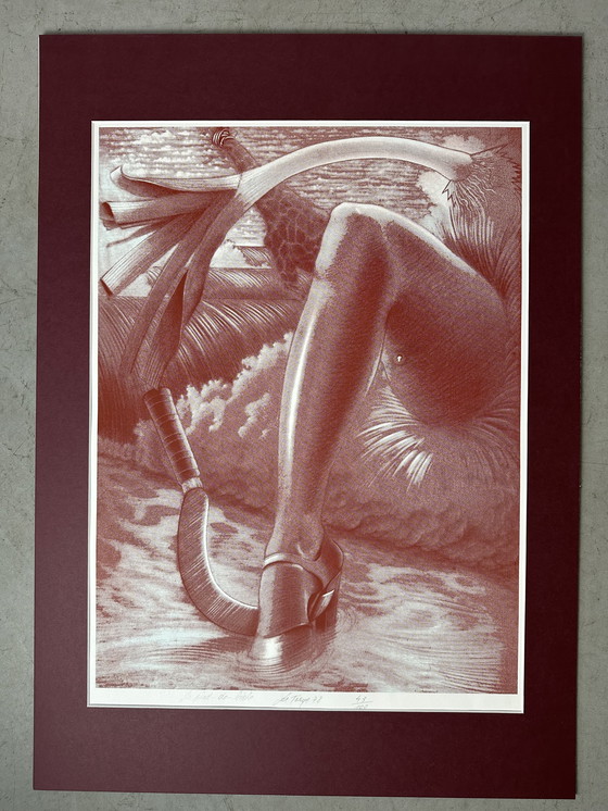 Image 1 of Genummerde zeefdruk - Camille De Taeye - Gesigneerd