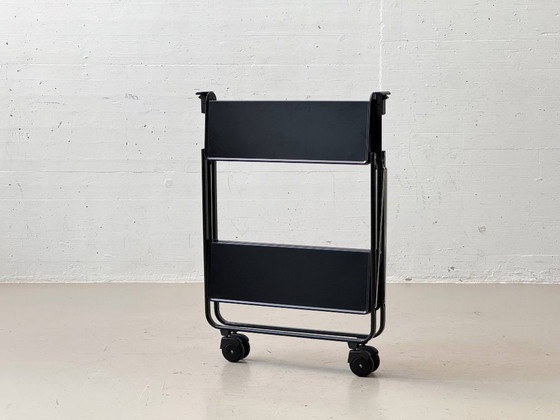 Vintage Leifheit Side-Car Serving Trolley – Magazine rack, Metal (photo 11 of 18)