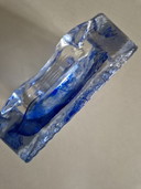 Kristalunie Maastricht crystal ashtray glass