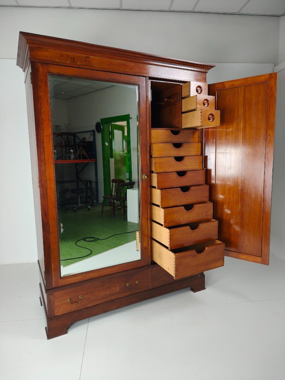 Image 1 of Armadio in mogano di alta qualità della fine del XIX secolo di H. Pander & Zonen