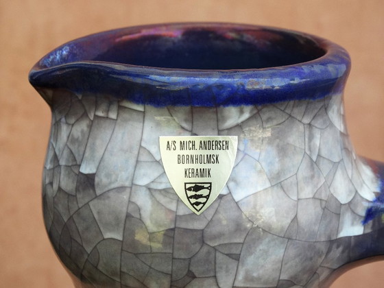 Image 1 of Design danese: Marianne Starck, brocca Bornholm smaltata “Persia”