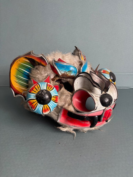 Maschera Boliviana Jukumari – Sculture, Metal (photo 2 of 6)
