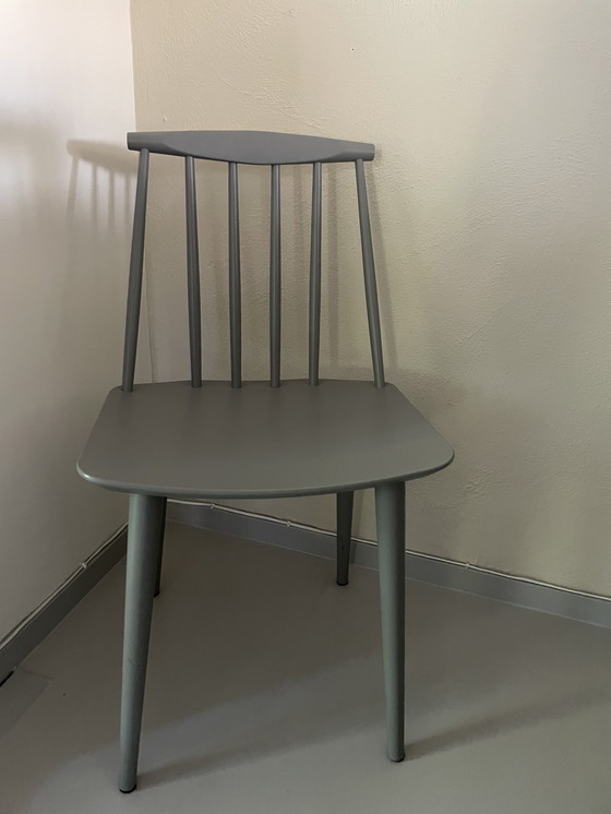 Image 1 of Hay chairs matte gray-blue in good condition price is each