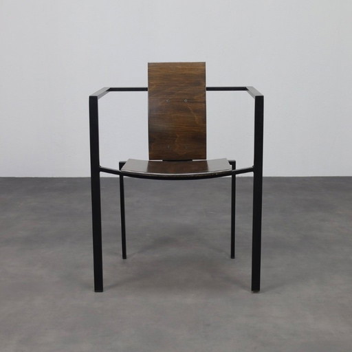 KFF – Karl Friedrich Förster Set of 4 Postmodern Dining Chairs, 1990s