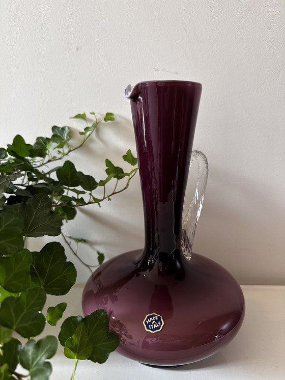 Image 1 of Murano Glass Vintage Vase