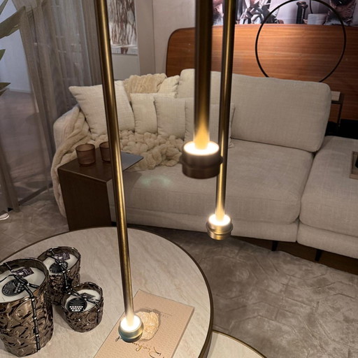 Lampada a sospensione Maretti BO 3L in bronzo