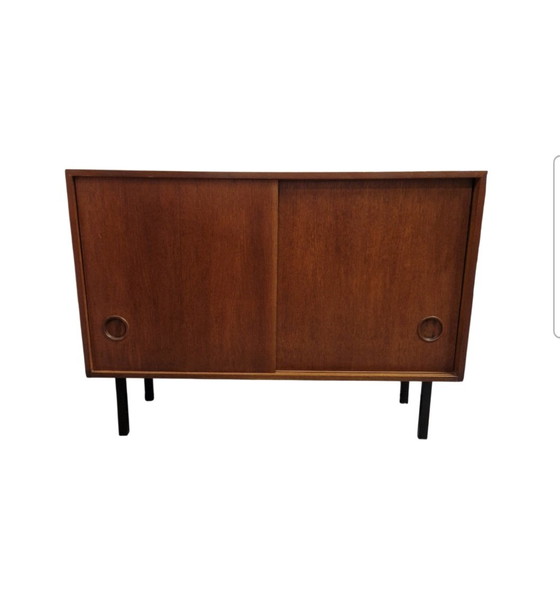 Vintage Dressoir Kast Tv Kast Jaren 60 – Metal, Wood (photo 3 of 6)