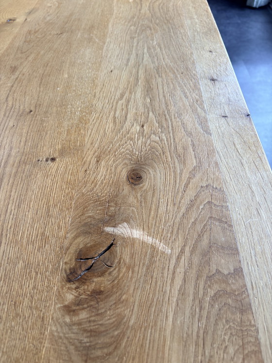 Image 1 of Diseño holandés DD Para mesa de roble 260x120