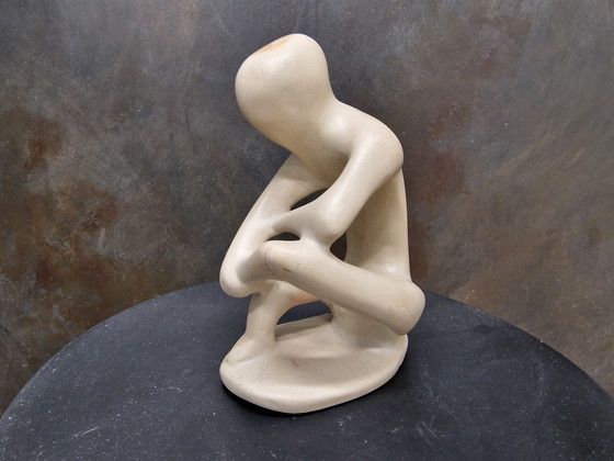 Image 1 of Cycladisch beeld "de denker"