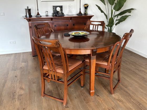 Image 1 of Schuitema 3-door sideboard Art Nouveau