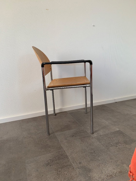 Image 1 of Vintage tube frame chair