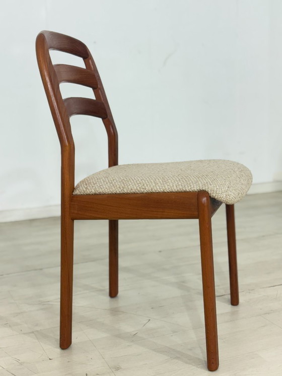 Image 1 of 4x Dyrlund dining chairs, vintage style