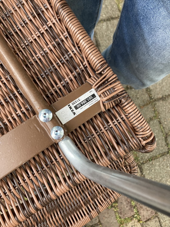 Image 1 of IKEA Rotan Fauteuil Dirk Van Sliedrecht