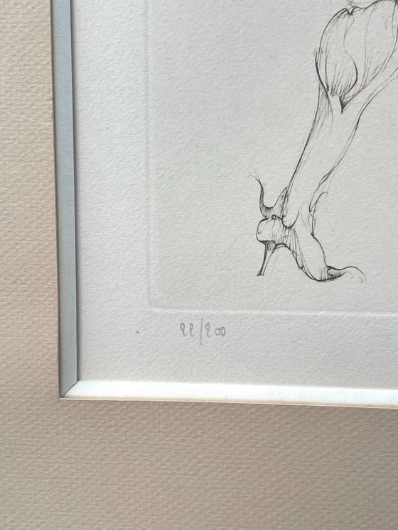 Leonor Fini – Couple (Rare Gravure) – Objets d'art, Paper (photo 6 of 8)