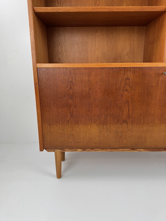 Image 1 of Oak Bookcase by Poul Hundevad – Danish Mid-Century Design