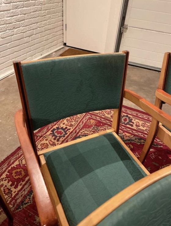 Image 1 of Vintage Tijsseling stoelen - Mid-Century Design