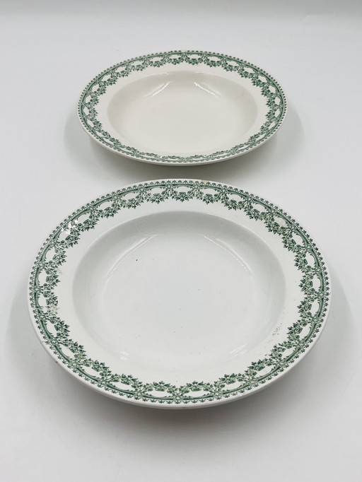 Set of two Carlotta plates