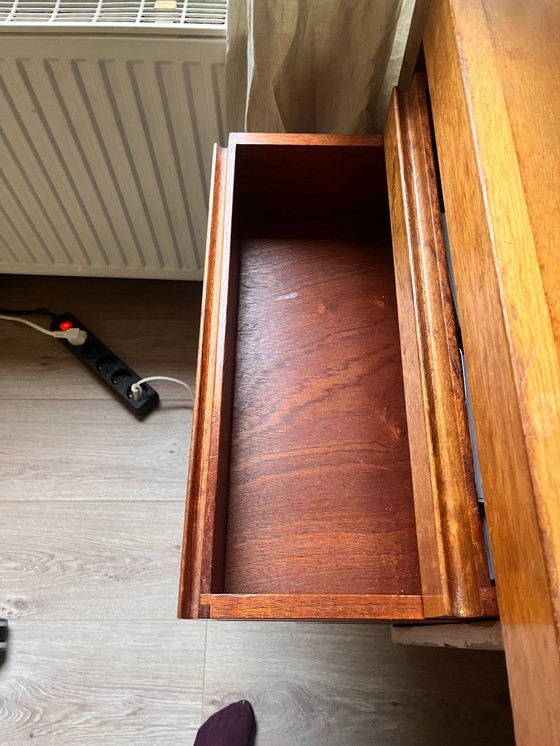 Image 1 of Vintage retro desk 60s/70s teak solid wood