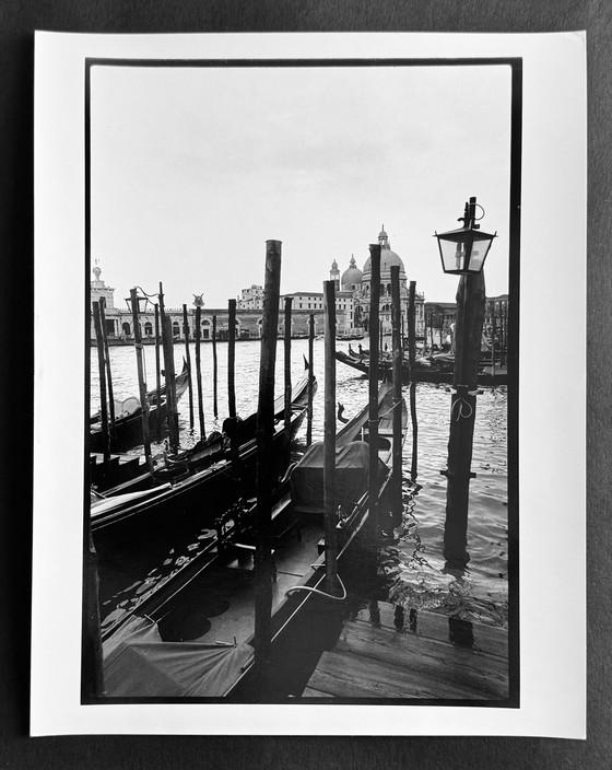 Image 1 of Michel Pinel - Rare photograph of Venice in 2002