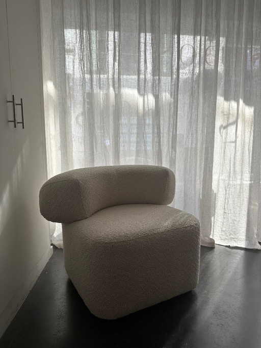 Luna Lounge Chair Bouclé 