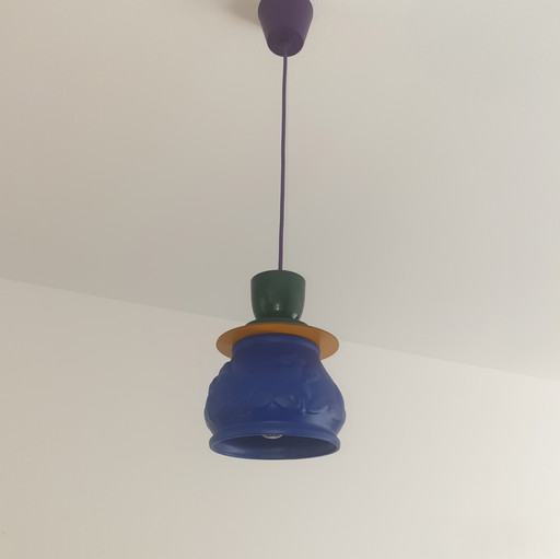 Contemporary "artypop" pendant light