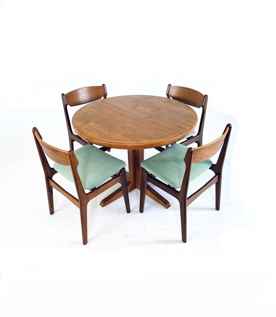 Image 1 of Table à manger danoise extensible Vintage 3x, VV Møbler '60