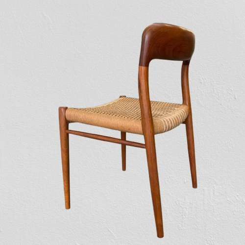 Image 1 of Chaises modèle 75 de Niels Otto Möller pour J.L. Möllers Möbelfabrik