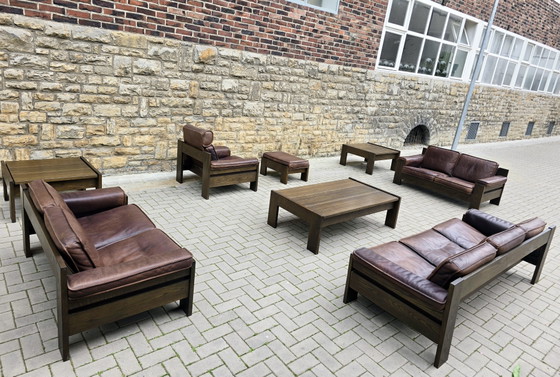 Image 1 of Leolux Vintage 60s 70s Benches Sofa Sofa Set Couch Set Armchair Seating Group Mid Century