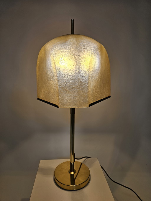 Glass fiber Italian table lamp