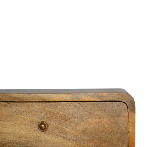 Schwebender Nachttisch mit offenem Ablagefach – Eichen-Finish – Artisan, Nachttische, Wood (photo 5 of 9)