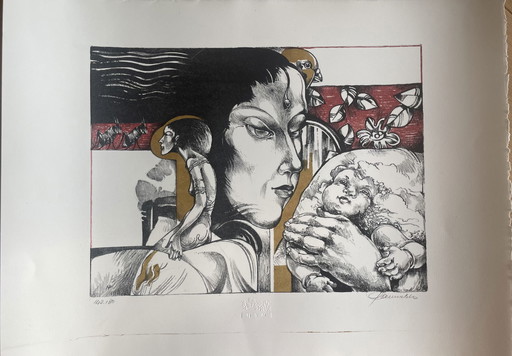 Hedwig Pauwels (1934). La commovente poesia Krekels ('Grilli') sulla demenza è del poeta fiammingo Cyriel Gladines (1943
