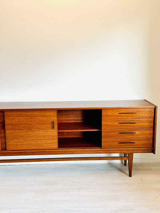 Image 1 of Vintage xl dressoir sideboard teak jaren 60