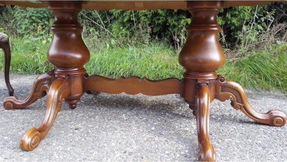 Image 1 of Barok eetkamer tafel 