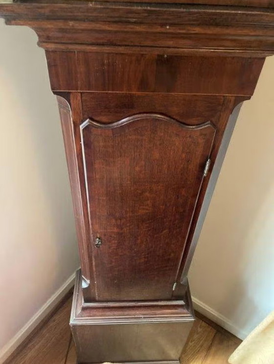 Image 1 of Staande klok - Antiek Hout - 1800-1850