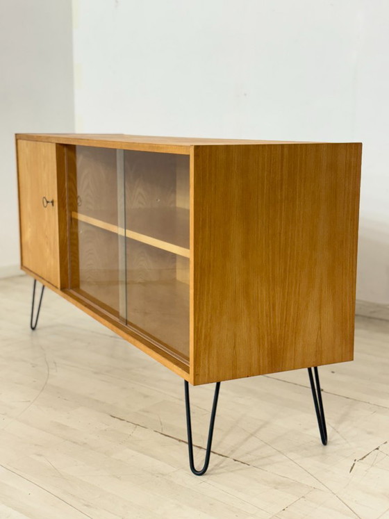 Hellerau Series 602 Sideboard by Franz Ehrlich – Living Room Cabinet – Chest of Drawers – Wood (photo 9 of 13)