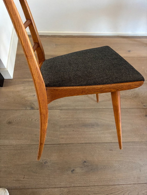 Image 1 of Prachtige set van 4 vintage eetkamerstoelen