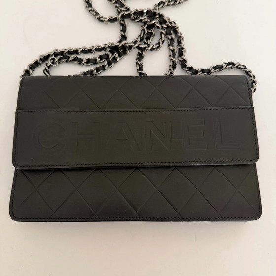 Chanel Wallet on Chain embossed Chanel – Wallets & small leather goods, Leather (photo 9 of 15)