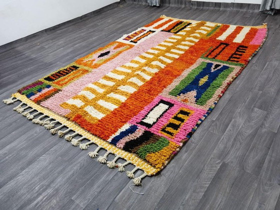 Prächtiger, farbenfroher Berberteppich 150/250 cm – Teppiche & Läufer, Wool (photo 5 of 7)