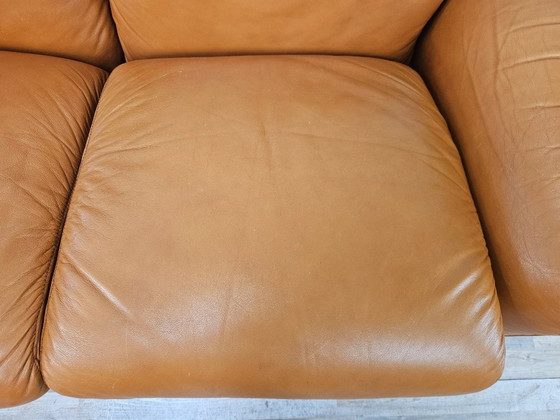 Divano letto a due posti "Piumotto" di Arrigo Arrigoni per Busnelli, 1970 – Divani 2 posti, Pelle (photo 11 of 20)