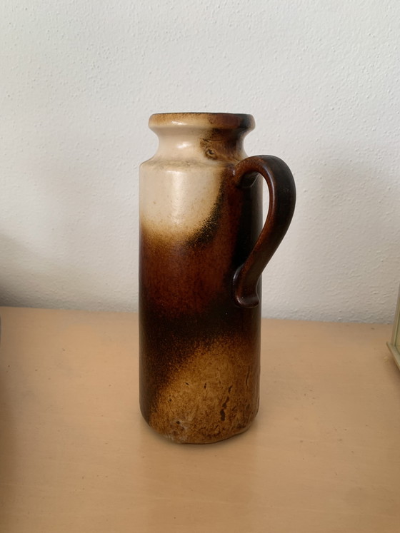 Image 1 of Vaso in ceramica Scheurich, stile metà secolo.